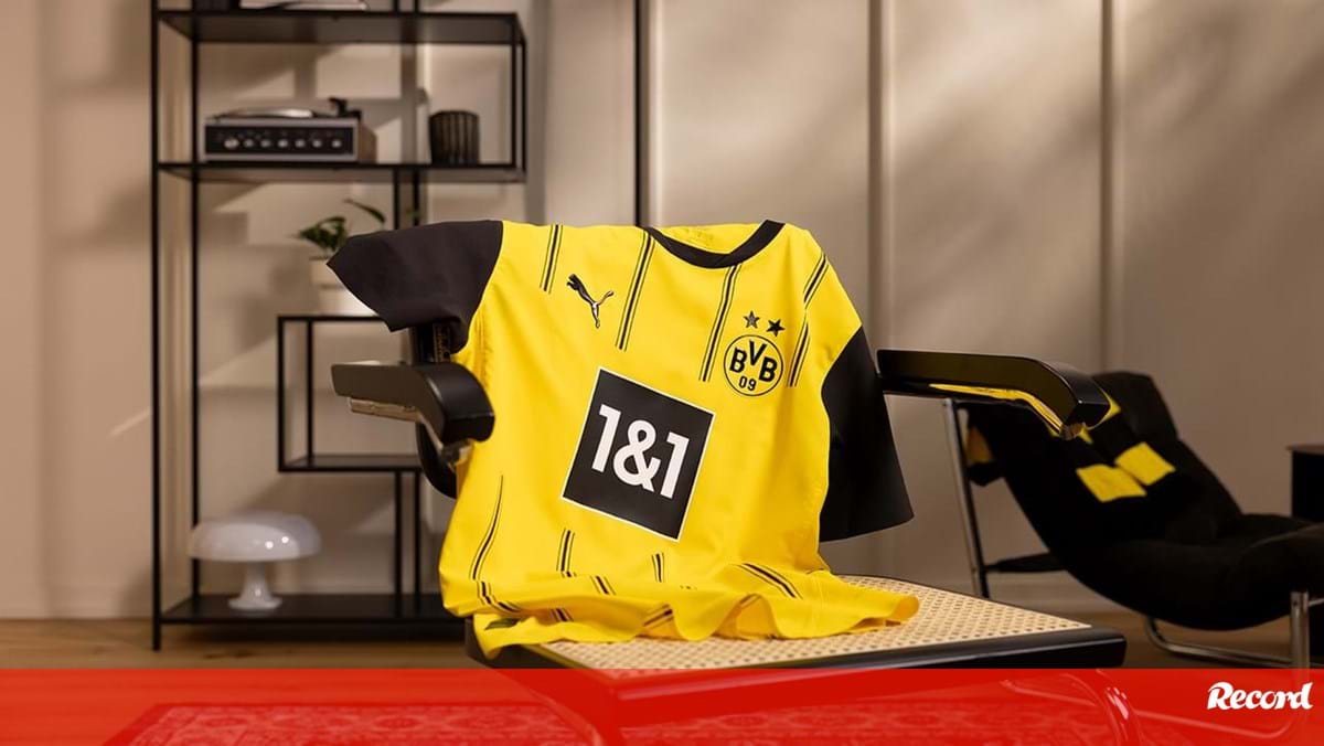 Aí está o novo equipamento do Borussia Dortmund para 2024/25