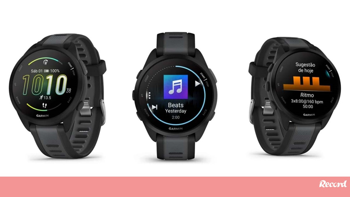 Garmin Forerunner 165 Music: um outro brilho... e pouco mais