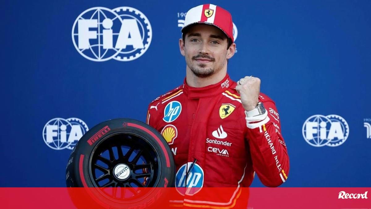 Charles Leclerc é o mais rápido no Mónaco e acaba com sequência de 'poles' de Verstappen