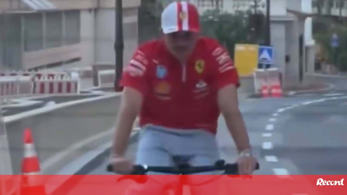 Leclerc volta para casa de bicicleta após triunfo no Mónaco e recebe recado do Tour