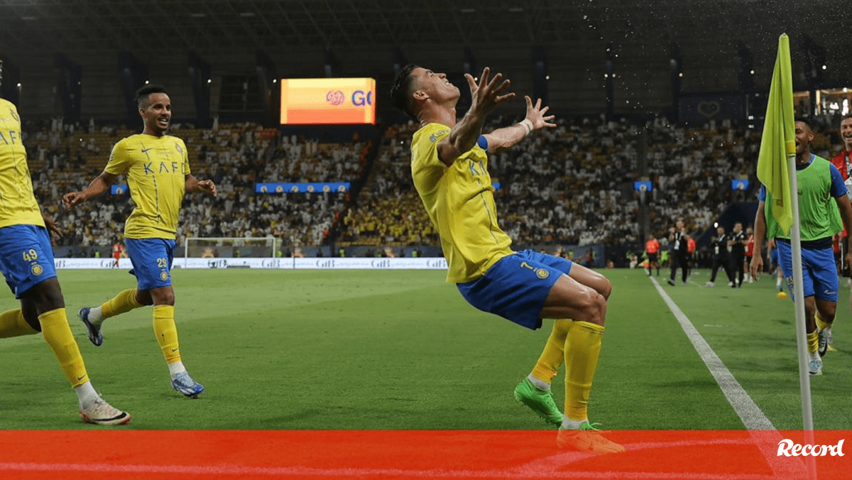 A crónica do Al Nassr-Al Ittihad, 4-2: Ronaldo dos recordes