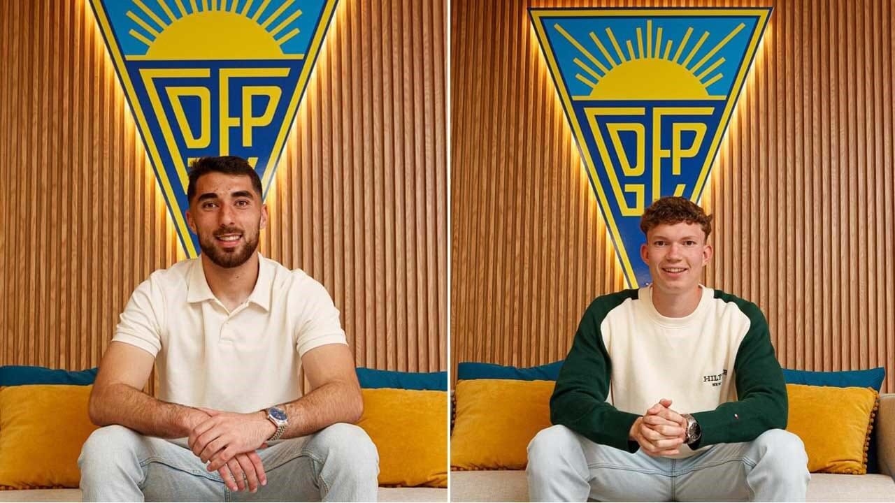 Guarda-redes Diogo Dias e médio Diogo Grima renovaram