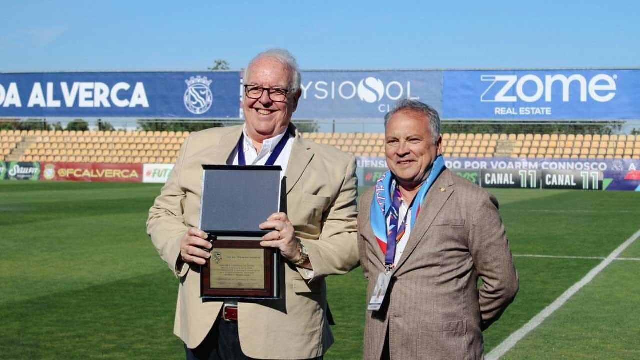 Ricardo Vicintin foi homenageado  pelo presidente Fernando Orge