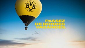 Borussia Dortmund provoca PSG: «Boas férias»