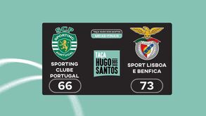 Taça Hugo dos Santos: os melhores momentos do Sporting-Benfica