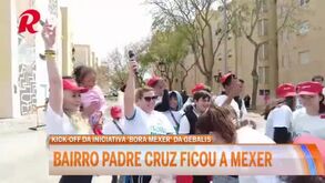 Bairro Padre Cruz mexeu a sério