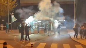 «Campeão voltou!»: a festa em Alvalade no momento em que soou o apito final em Famalicão