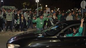 Do Porto a Faro: festa do título do Sporting fez-se por todo o país
