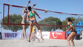 Duplas portuguesas eliminadas à porta das 'meias' da Taça das Nações de voleibol de praia