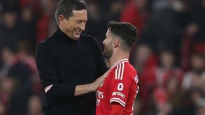 O onze provável do Benfica para o jogo com o Arouca no adeus de Rafa à Luz