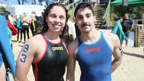 Filipe Cardoso e Helena Rodrigues vencem 5 km do Open de águas abertas