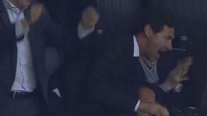 Villas-Boas festejou efusivamente o golo da vitória do FC Porto frente ao Boavista
