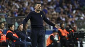 Sérgio Conceição falha primeira decisão