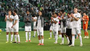 Melhor onze entre os campeões fora das principais ligas tem três jogadores do Sporting
