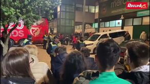 Muita contestação em Vila do Conde: Rui Costa e Schmidt insultados por adeptos do Benfica