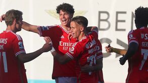 Benfica B-FC Porto B, 5-2: trio dos diabos