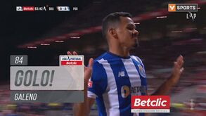 O golo de Galeno que deu a vitória ao FC Porto em Braga