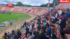 A festa dos adeptos do AVS após o empate... do Marítimo