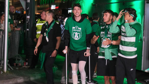 Franco Israel na pré-época do Sporting: guardião uruguaio a tempo do arranque