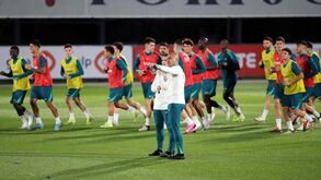 Roberto Martínez explica Trincão, Matheus Nunes e Pedro Neto: «Está apto e fresco»