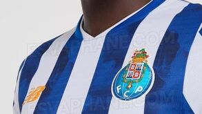 As imagens da possível camisola principal do FC Porto para 2024/25
