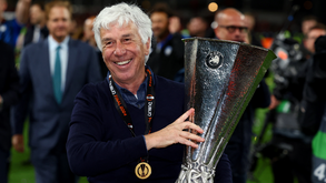 Gasperini não esquece Sporting ao falar do trajeto da Atalanta na Liga Europa: «Fizemos história»