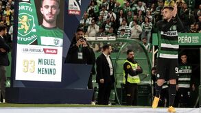 Miguel Menino e o sonho da estreia pelo Sporting: «Se calhar era a semana em que menos esperava