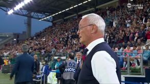 Emocionante: Claudio Ranieri à beira das lágrimas no adeus ao futebol