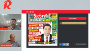 Manhã Record: as garantias e os erros assumido por Rui Costa e o countdown para a final da Taça