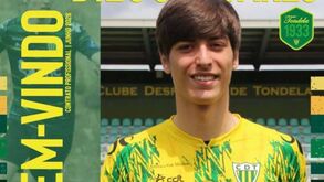 Diego Tavares assina contrato profissional com o Tondela 
