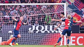 Bolonha perde e Benfica fica com Champions à distância de uma... vitória da Atalanta