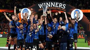 Ex-Benfica no onze do ano da Liga Europa: as escolhas da UEFA