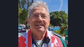 António Augusto viajou da Terceira para o Jamor vestido 'a rigor' e só pensa... numa coisa 