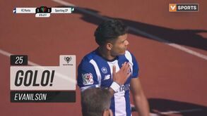 FC Porto-Sporting: Evanilson aproveita erro de Geny Catamo para empatar a final da Taça
