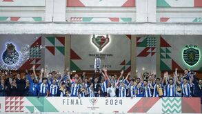 A festa do FC Porto no Jamor: siga todas as reações em direto
