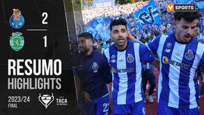 A crónica do FC Porto-Sporting, 2-1 (a.p.): adeus com lágrimas e uma taça no bolso