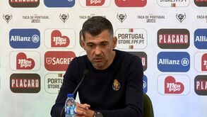 Sérgio Conceição e a expulsão: «É triste e desgastante...»