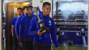 Galeno trouxe a Taça de Portugal: as imagens da cerimónia de entrega do troféu no Museu do FC Porto
