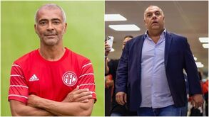 Romário e Marcos Braz investigados no Brasil por suspeitas de corrupção