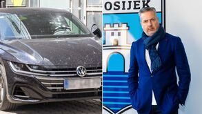 Carro de José Boto atingido com 7 tiros na Croácia