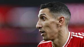 Di María no Rosario Central em trânsito para o Inter Miami