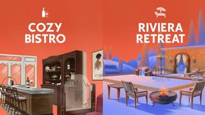 The Sims 4 revela kits Riviera Retreat e Cozy Bistro
