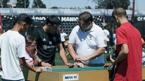 Casa Pia festejou o dia mundial da criança mais cedo e contou com a presença de jogadores da equipa principal