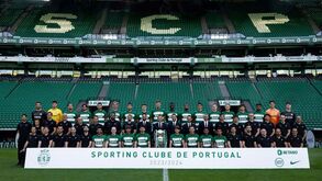 Sporting divulga a fotografia oficial dos campeões nacionais 2023/24