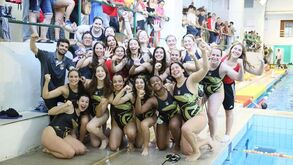 Benfica sagra-se pentacampeão feminino de polo aquático