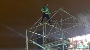 Adán não esquece festa no Marquês: «Subi aos andaimes para ficar com a imagem da praça cheia de gente»