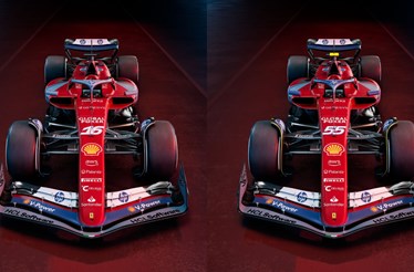 Fórmula 1: Assim estará o carro da Ferrari no Grande Prémio de Miami