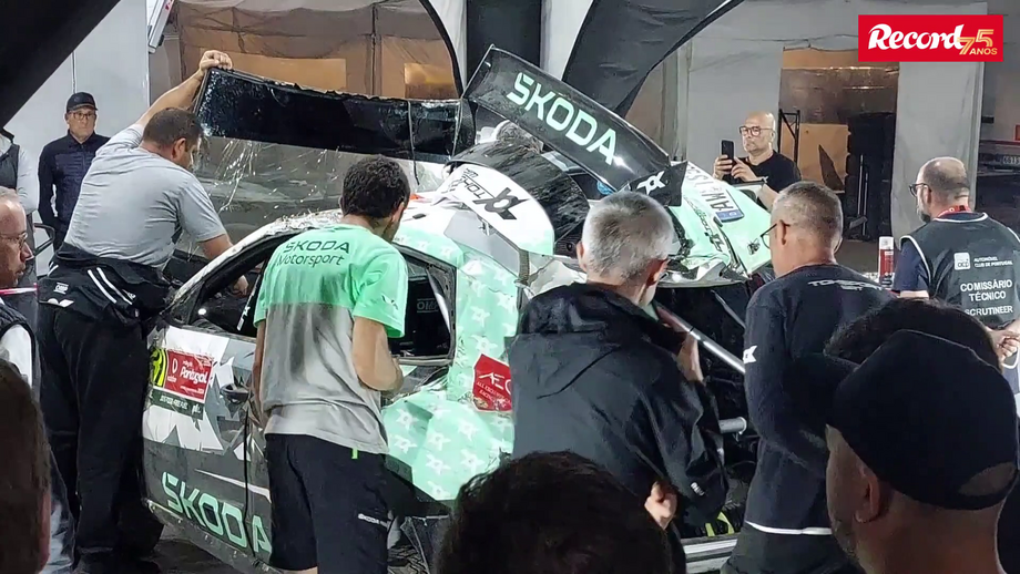 Carros de Teemu Suninen e de Pierre-Louis Loubet ficaram neste estado