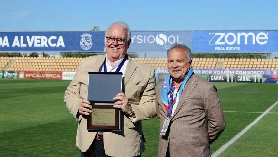 Ricardo Vicintin foi homenageado  pelo presidente Fernando Orge