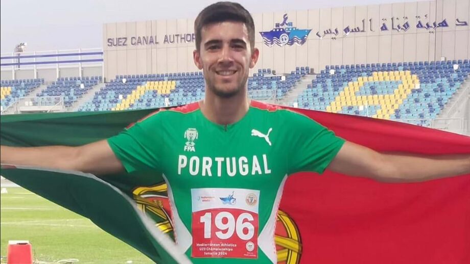 Depois da prata nos 200 metros, Gabriel Maia conquistou a medalha mais desejada nos 100m